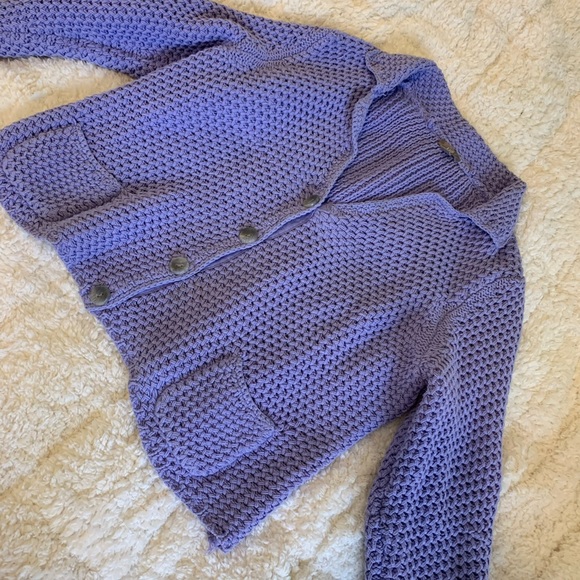 Green crochet sweater - Picture 4 of 4